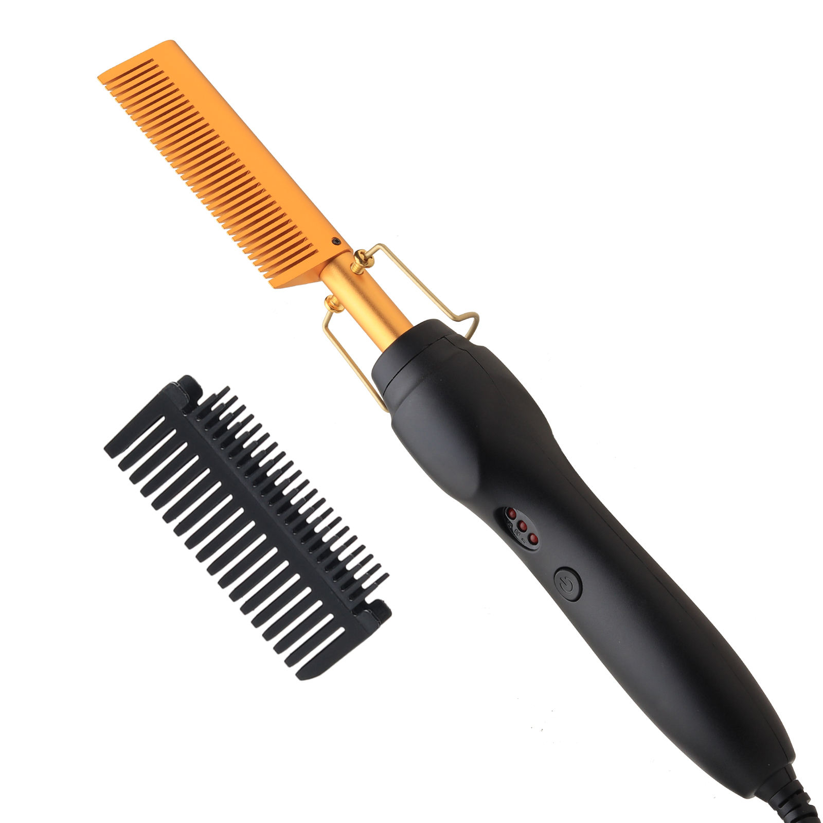 Custom Portable Travel Hair Styling Straightener Comb Hot Tools Straight Curly Hair Home Salon Use US Plug Specialized Suppliers